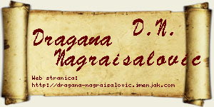 Dragana Nagraisalović vizit kartica
